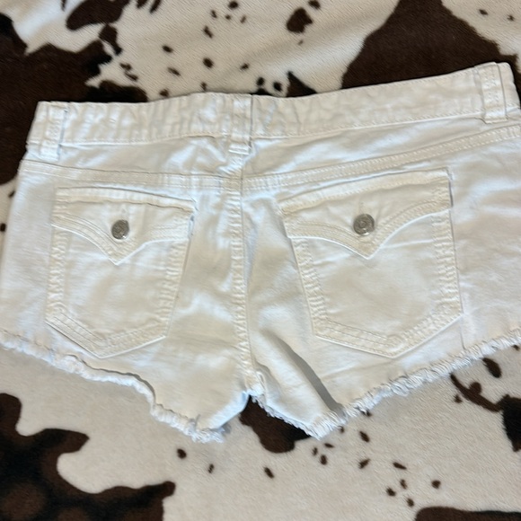 Rue 21 white patriotic shorts. - Picture 2 of 3
